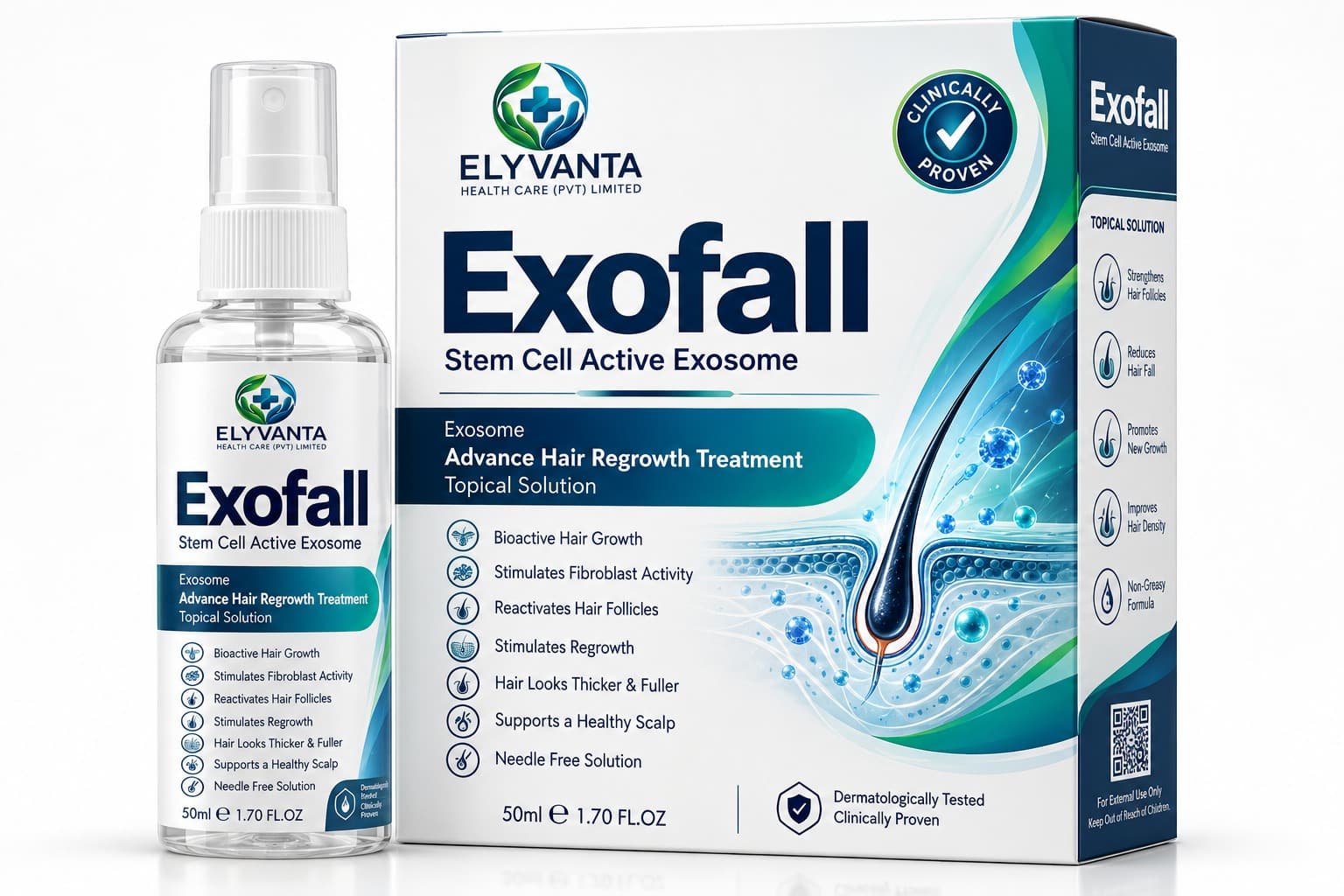 Exofall Stem Cell Active Exosome product artwork